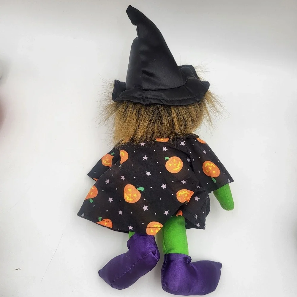 Vintage Applause Halloween Bean Bag Witch Shelf Sitter Plush 13